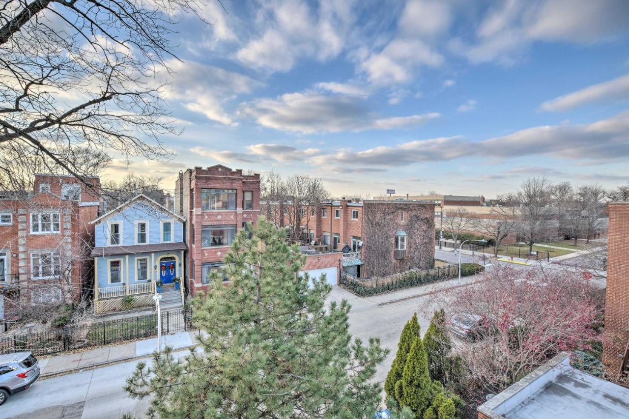 Chicago Condo With Balcony Walk To Cta Stations! Eksteriør billede