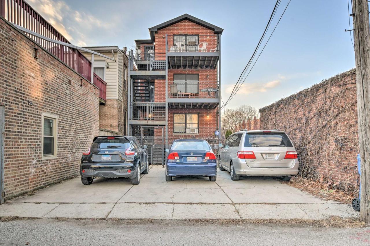 Chicago Condo With Balcony Walk To Cta Stations! Eksteriør billede