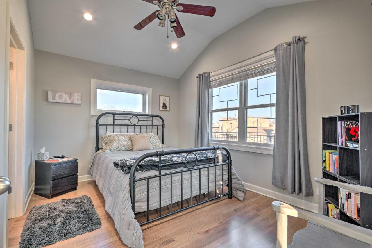 Chicago Condo With Balcony Walk To Cta Stations! Eksteriør billede