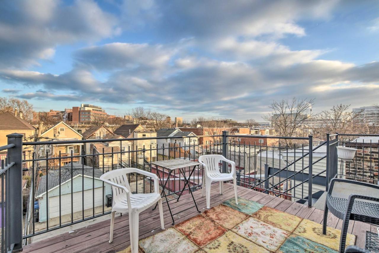 Chicago Condo With Balcony Walk To Cta Stations! Eksteriør billede