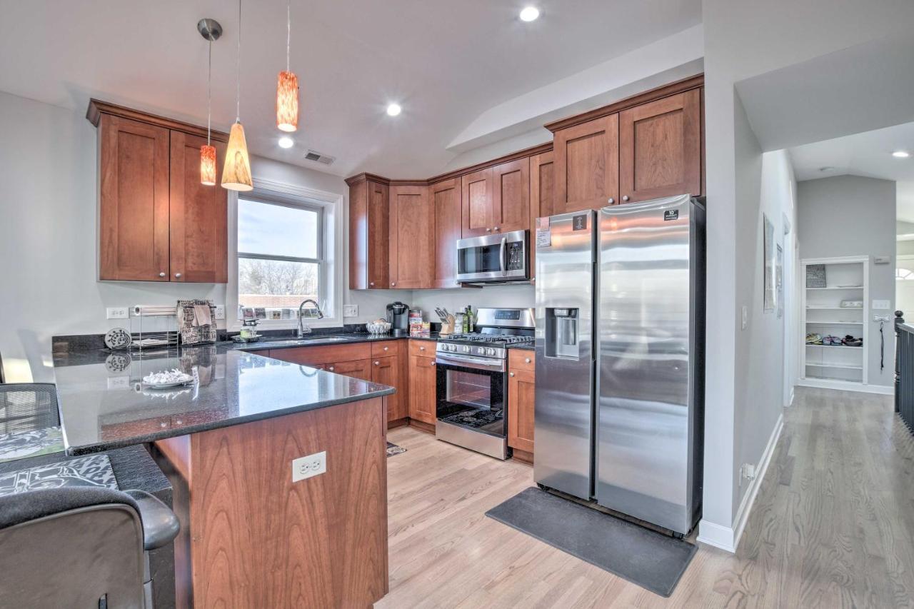 Chicago Condo With Balcony Walk To Cta Stations! Eksteriør billede