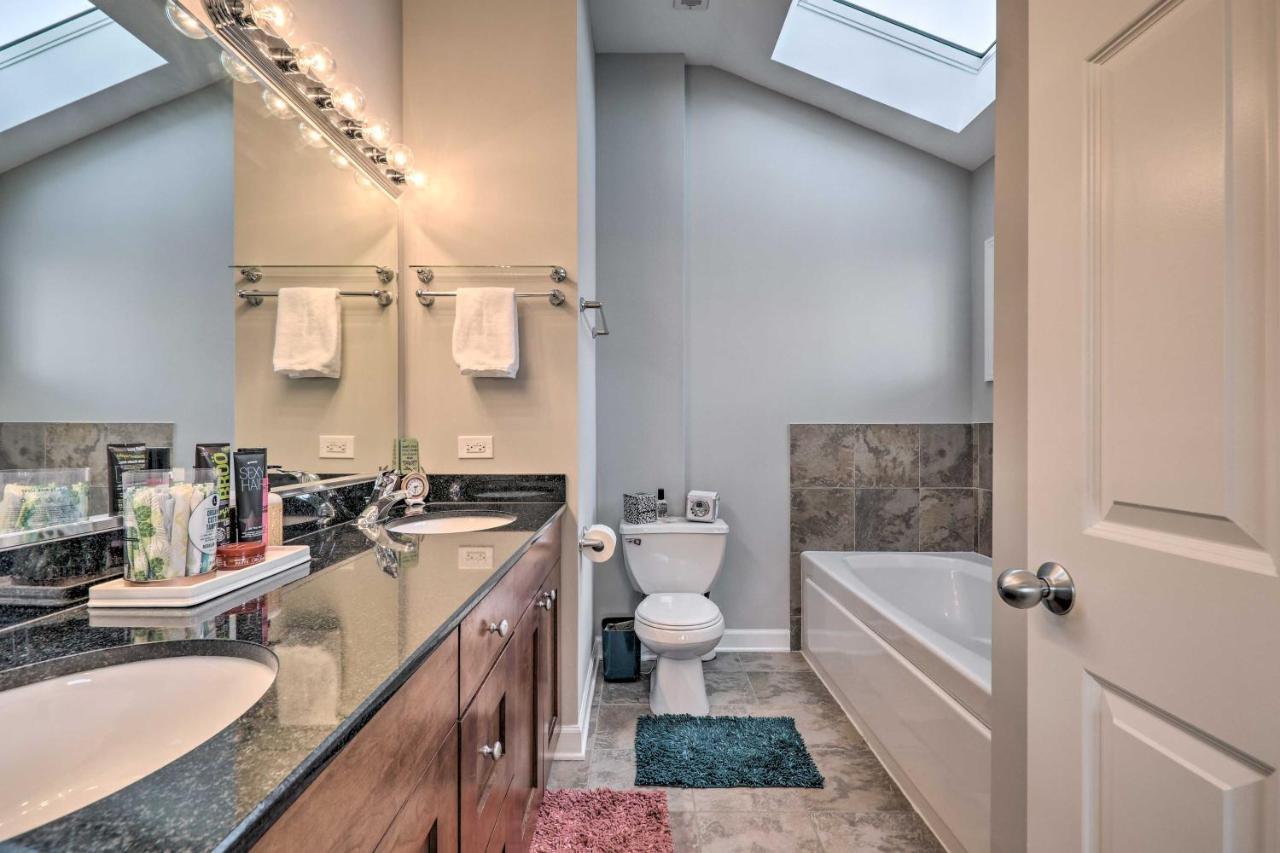 Chicago Condo With Balcony Walk To Cta Stations! Eksteriør billede